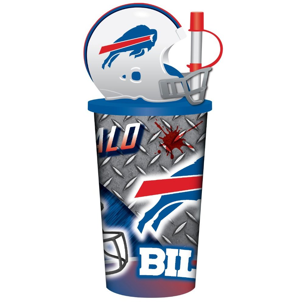 NFL Buffalo Bills 32oz. Helmet Cup w/Straw